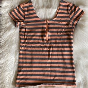 Guess women’s top striped shirt